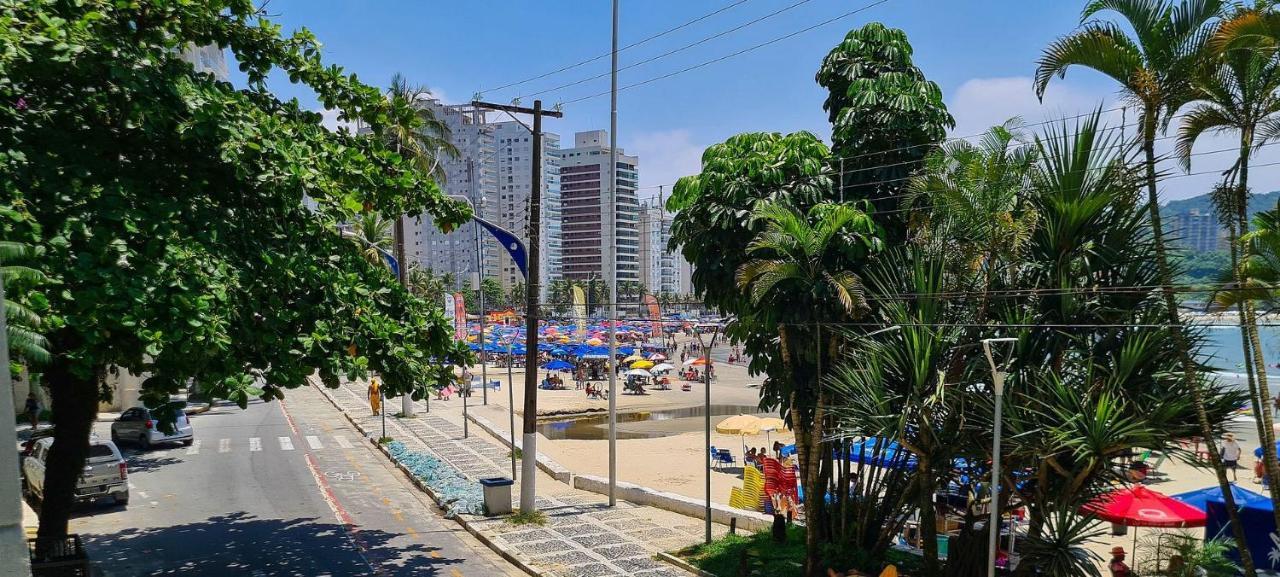 Apto Com Garagem E Lavanderia Em Frente A Praia Гуаружа Экстерьер фото